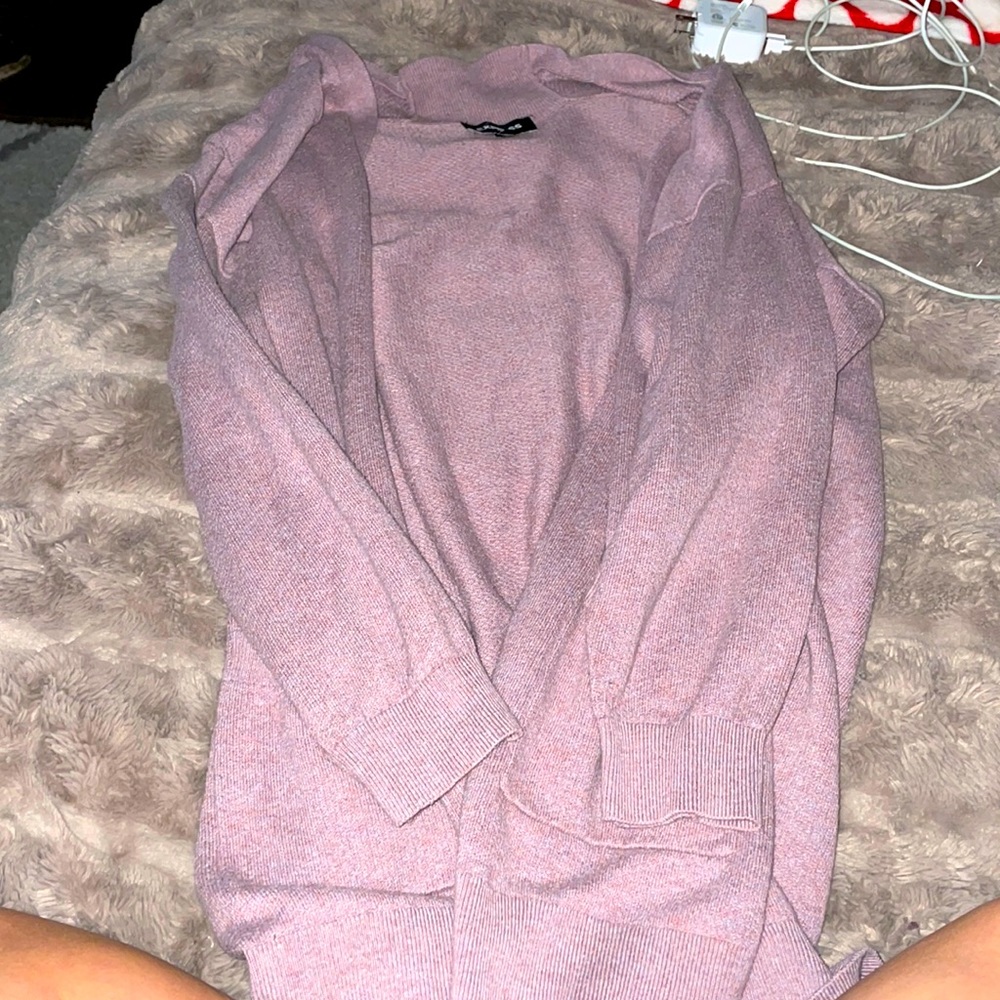 Pink express cardigan